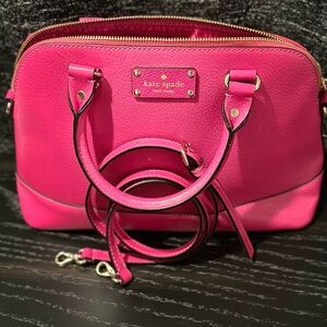 ✨Brand New✨ Kate Spade Small Rachelle Satchel in Barbie Hot Pink!